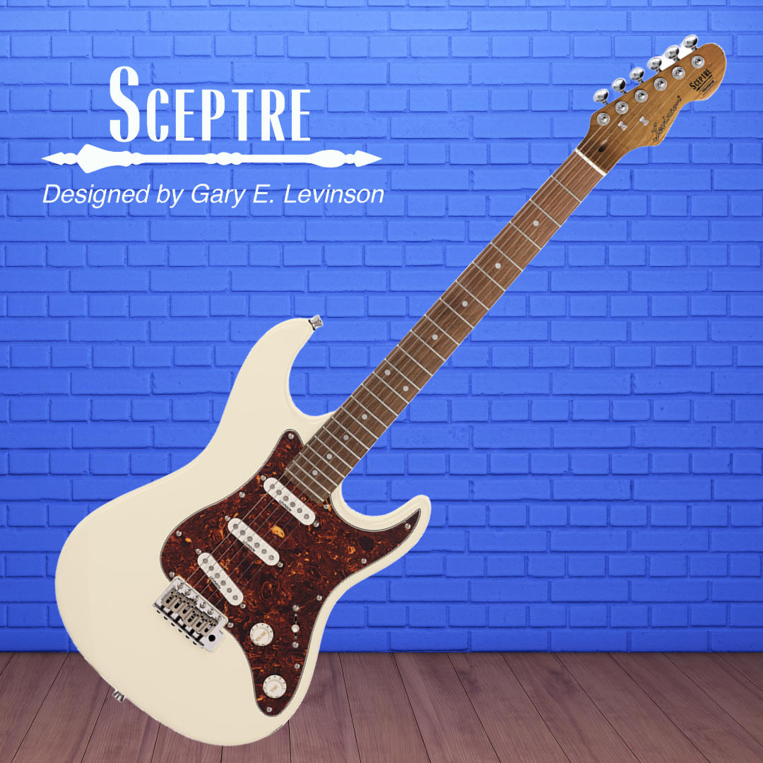 Sceptre Ventana Standard Double Cutaway Olympic Electric Guitar
