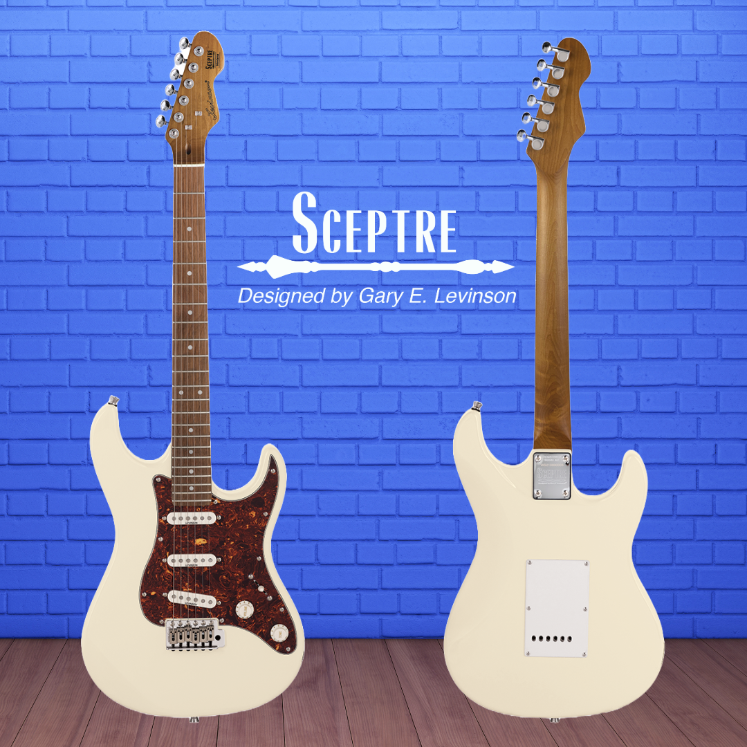 Sceptre Ventana Standard Double Cutaway Olympic Electric Guitar