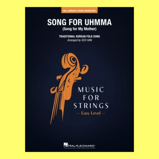 Song for UhmMa (Song for My Mother) Score/Parts