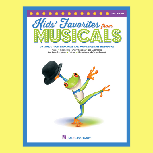 Kid's Favorites From Musicals - Easy Piano Book