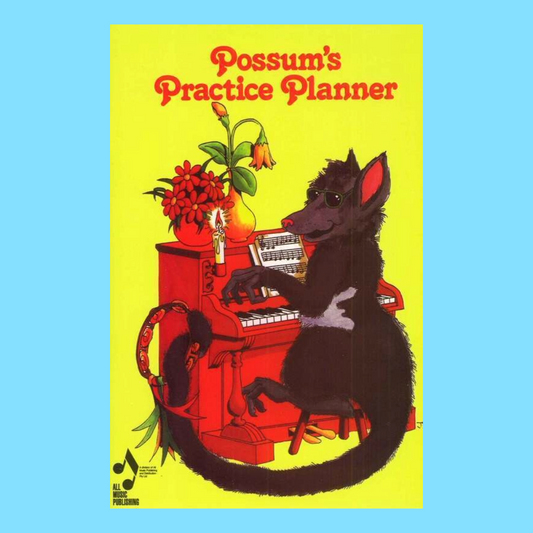Possum's Practice Planner Book