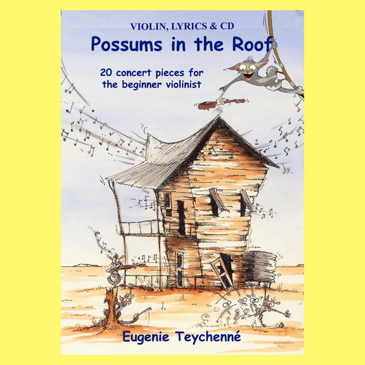 Possums In The Roof Violin Book/Cd