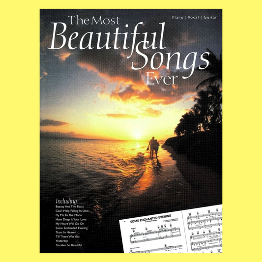 The Most Beautiful Songs Ever PVG Book
