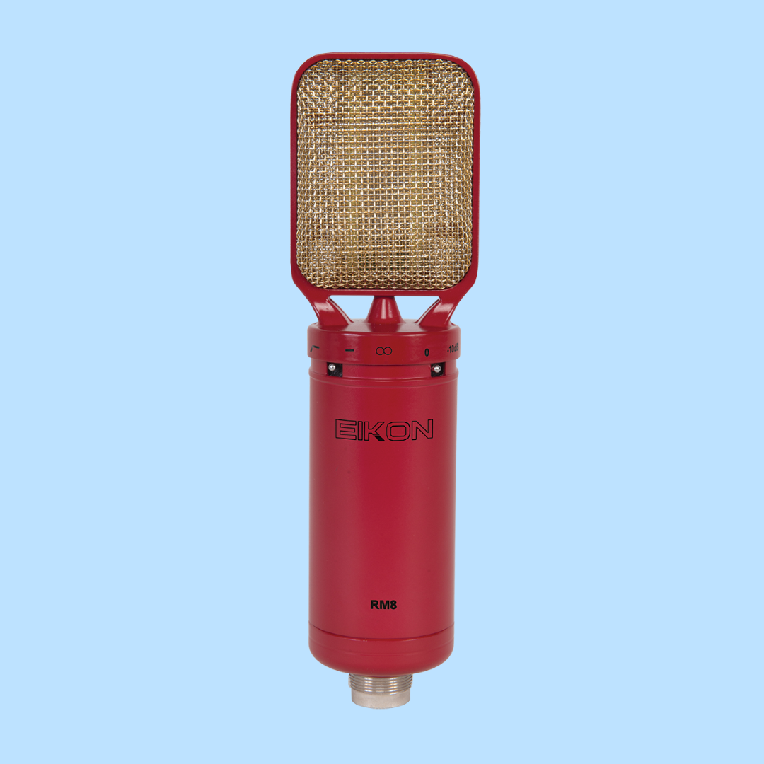 Eikon RM8 Ribbon Microphone with Mount & Hard Case