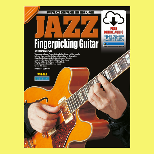 Progressive Jazz Fingerpicking Guitar Book/Ola