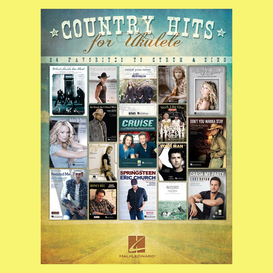 Country Hits For Ukulele Book