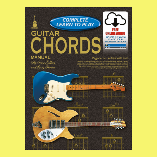 Progressive Complete Learn To Play Guitar Chords Book/Ola