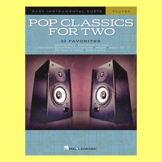 Pop Classics For Two Easy Instrumental Duets Flute Book