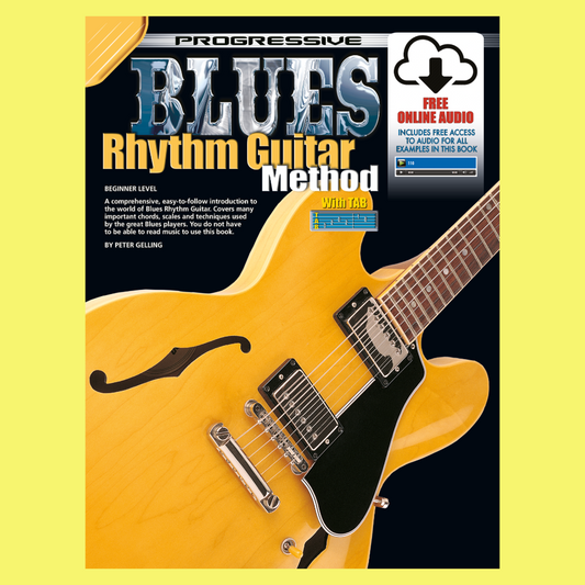 Progressive Blues Rhythm Guitar Method Book/Ola