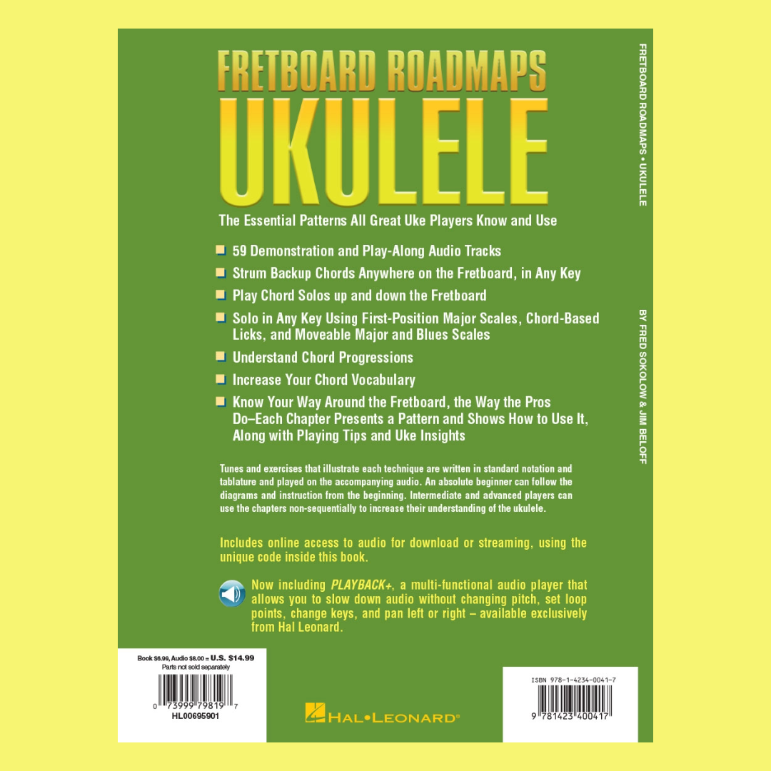 Fretboard Roadmaps Ukulele Book/Ola