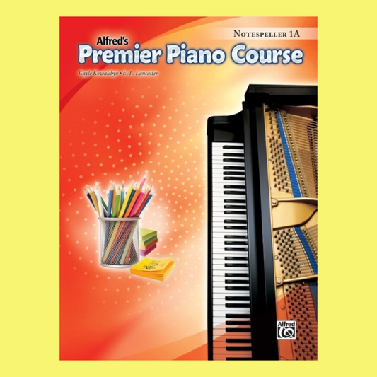 Alfred's Premier Piano Course - Notespeller 1A Book