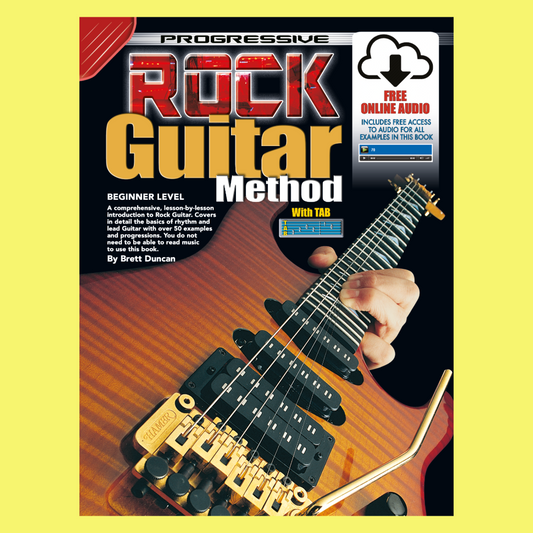 Progressive Rock Guitar Method Book/Ola
