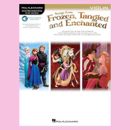 Songs From Frozen, Tangled, & Enchanted Violin Book/Ola