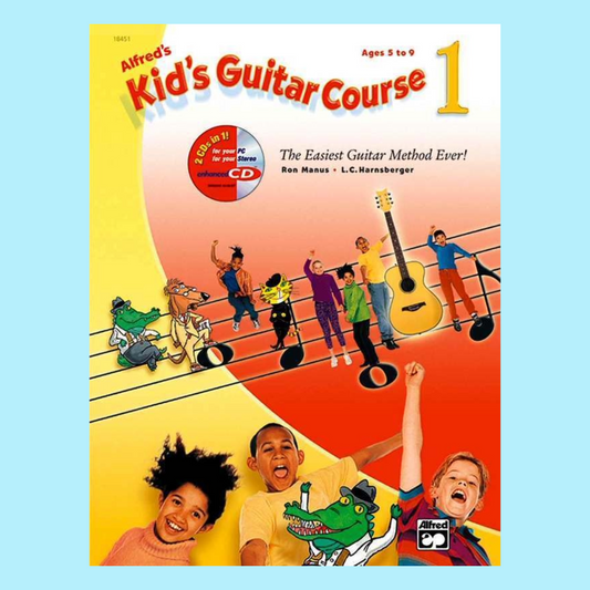 Alfred's Kid's Guitar Course 1 Book/Dvd/Olm