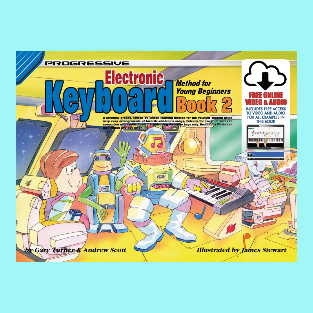 Progressive Electronic Keyboard Method Young Beginners Book 2