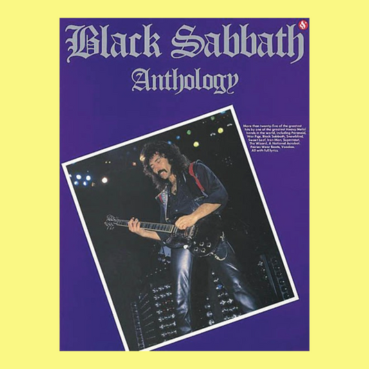 Black Sabbath Anthology Guitar Tab Book