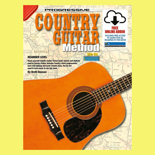 Progressive Country Guitar Method Book/Ola