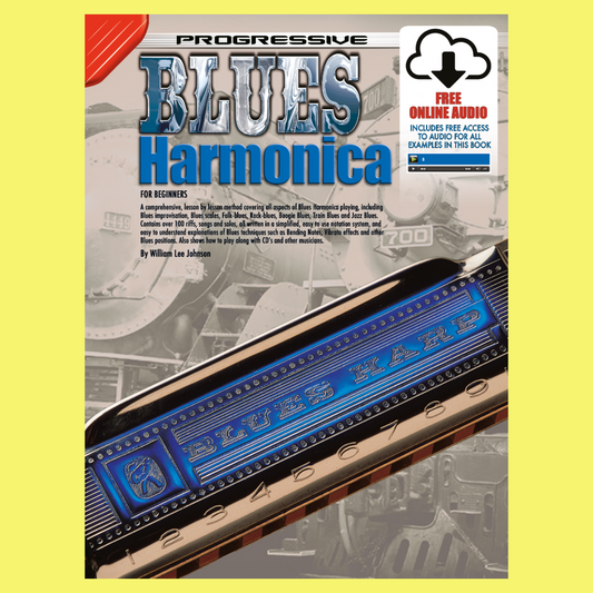 Progressive Blues Harmonica Book/Ola