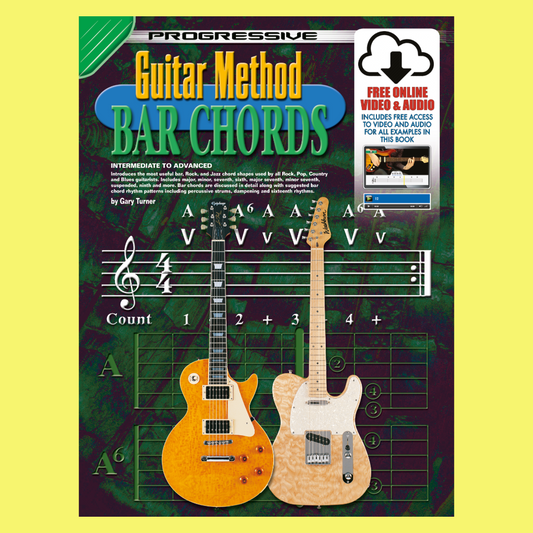 Progressive Guitar Method Bar Chords Book/Ola