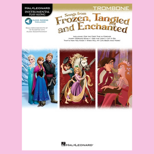Songs From Frozen, Tangled, & Enchanted Trombone Book/Ola