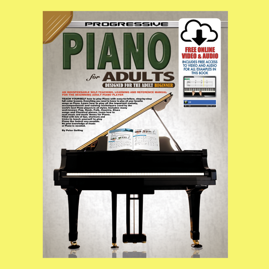 Progressive Piano For Adults Book/Olm