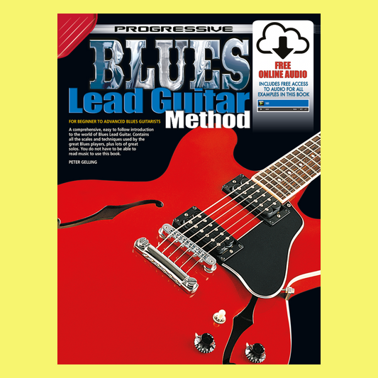 Progressive Blues Lead Guitar Method Book/Ola