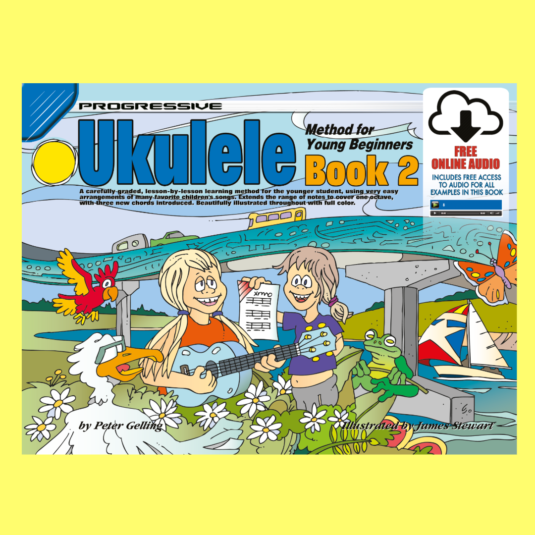 Progressive Ukulele Method For Young Beginners - Book 2 (Book/Ola)