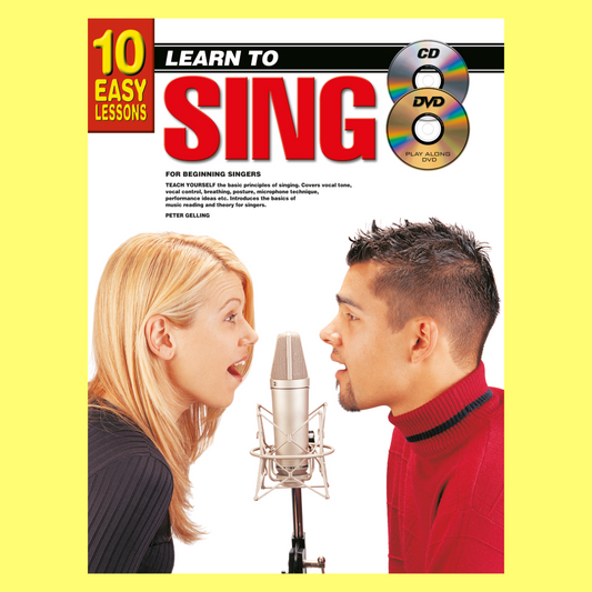 10 Easy Lessons - Learn To Sing Book/Olm