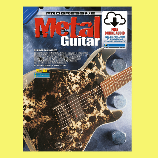 Progressive Metal Guitar Method Book/Ola