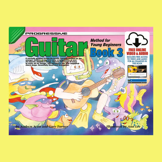 Progressive Guitar Method For Young Beginners Book 3 (Book/Ola)