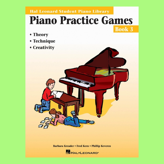 Hal Leonard Student Piano Library - Practice Games Level 3 Book