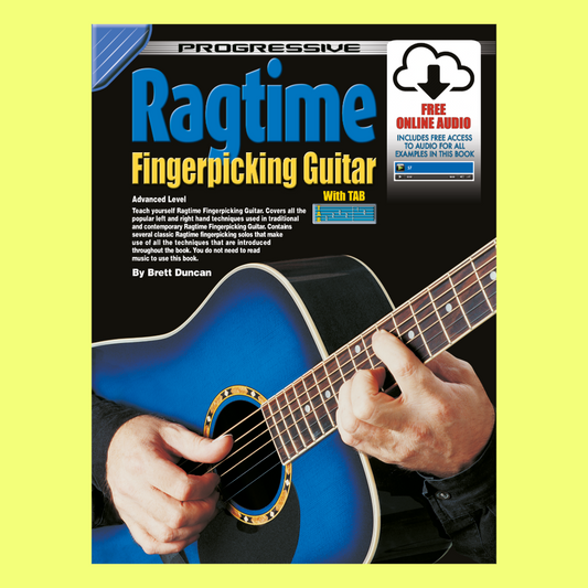 Progressive Ragtime Fingerpicking Guitar Book/Ola