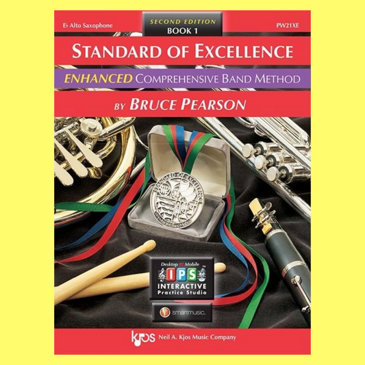 Standard Of Excellence - Eb Alto Saxophone Book 1 (Book/Ola) Second Edition
