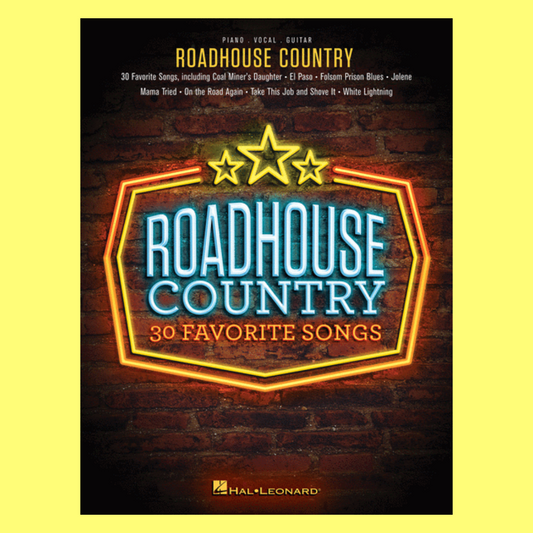 Roadhouse Country PVG Songbook