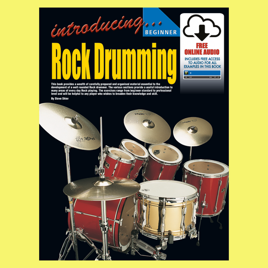Progressive - Introducing Rock Drumming Book/Ola
