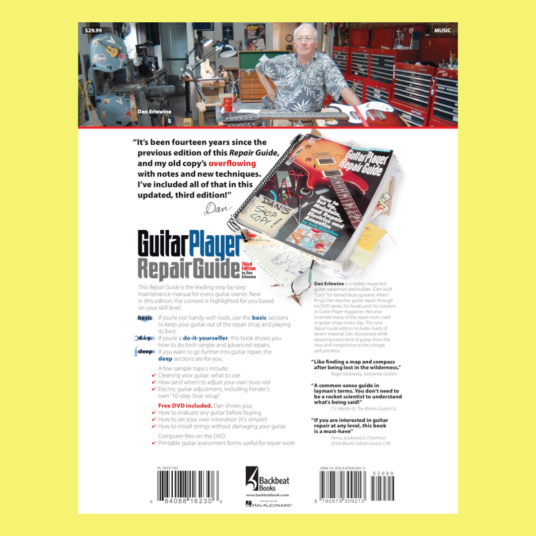 Guitar Player Repair Guide Book/Dvd (3rd Edition)