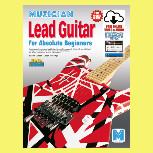 Muzician Lead Guitar For Absolute Beginners Book/Ola