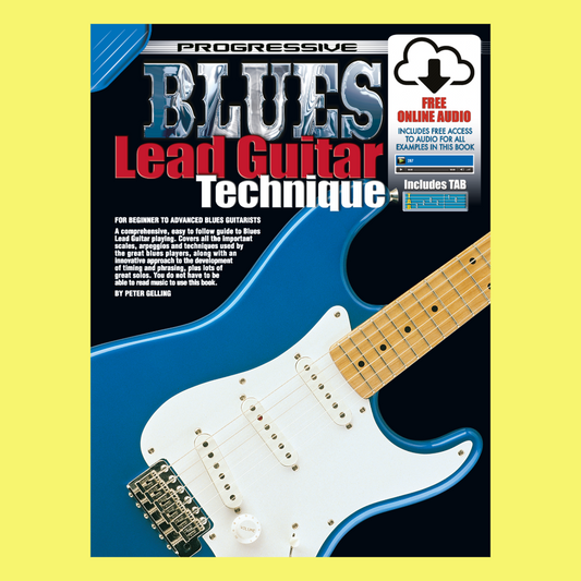 Progressive Blues Lead Guitar Technique Book/Ola