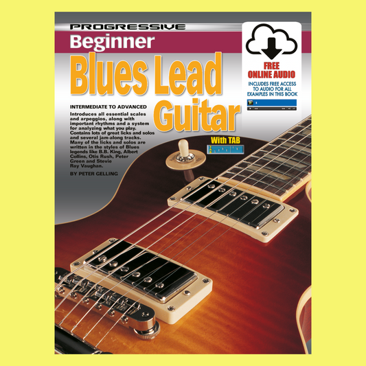 Progressive Beginner Blues Lead Guitar Book/Ola