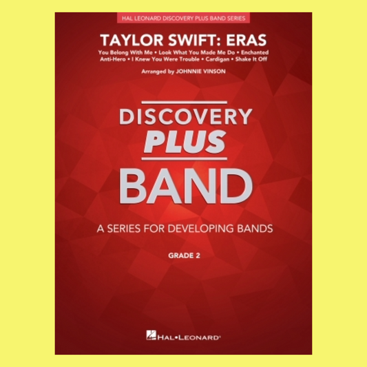 Taylor Swift - Eras Tour for Concert Band Parts/Score