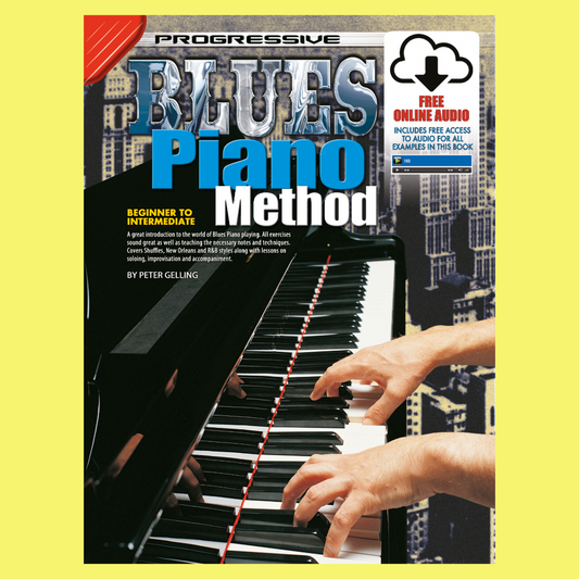 Progressive Blues Piano Method Book/Ola