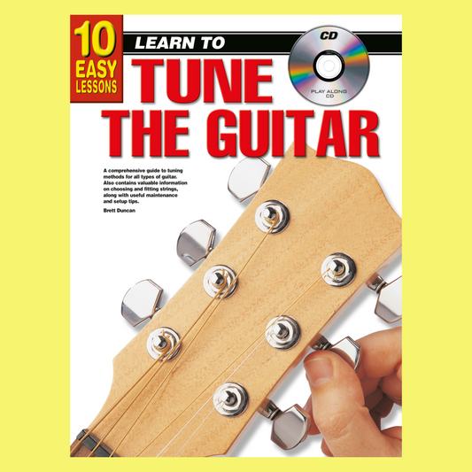 10 Easy Lessons Learn To Tune The Guitar Book/Ola
