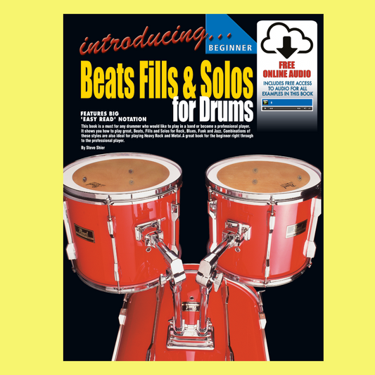 Introducing Beats Fills & Solos For Drums Book/Ola