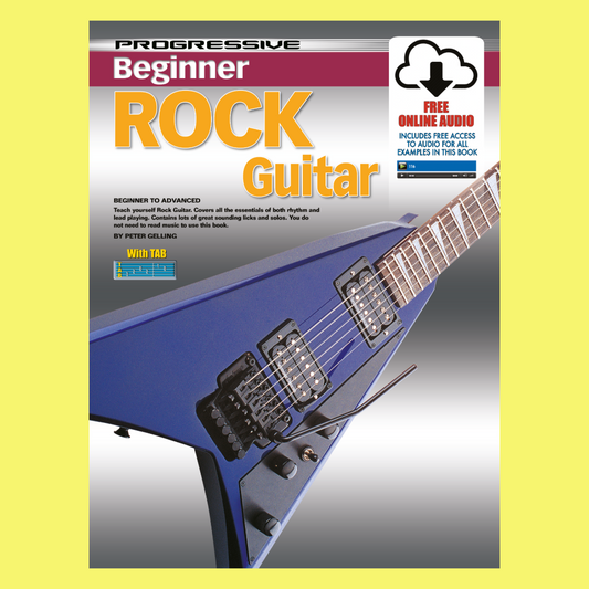 Progressive Beginner Rock Guitar Book/Ola