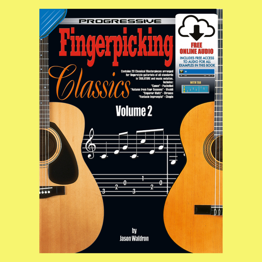 Progressive Fingerpicking Classics Volume 2 Book/Ola