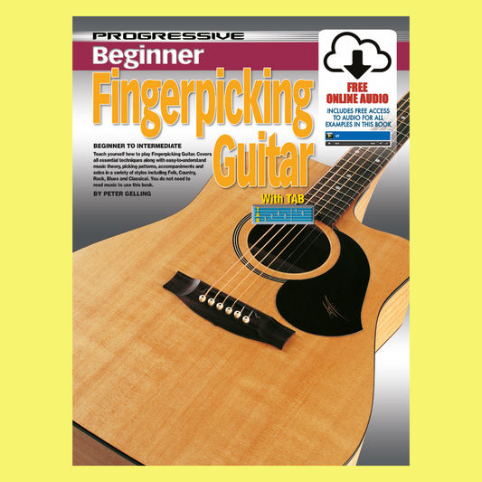 Progressive Beginner Fingerpicking Guitar Book/Ola