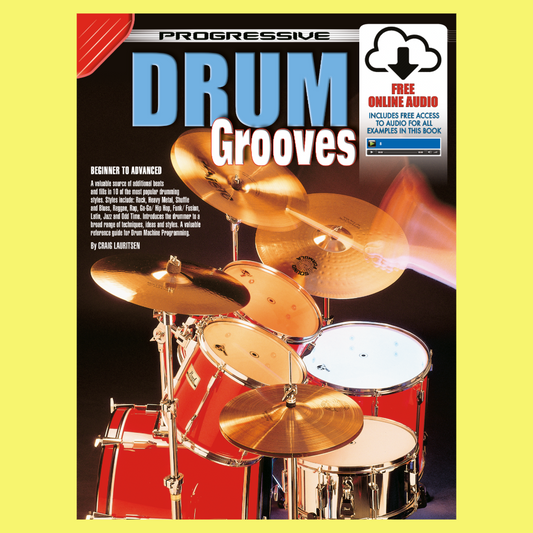 Progressive Drum Grooves Book/Ola