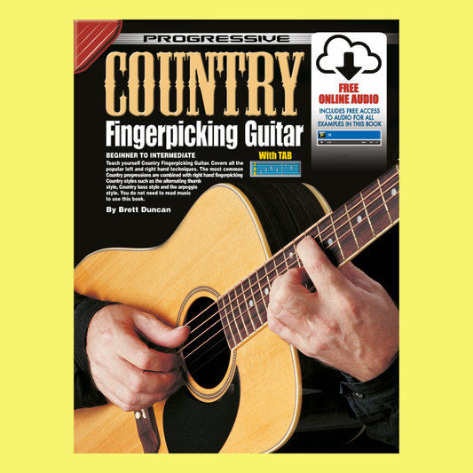Progressive Country Fingerpicking Guitar Book/Ola