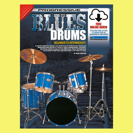 Progressive Blues Drums Book/Ola