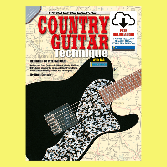 Progressive Country Guitar Technique Book/Ola